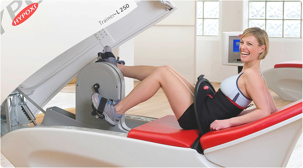 Experience the future of exercise. It's only $29 for 1 session to experience HYPOXI. INTRO package includes 1 single session using the state of the art HYPOXI-method to target stubborn fat and cellulite.